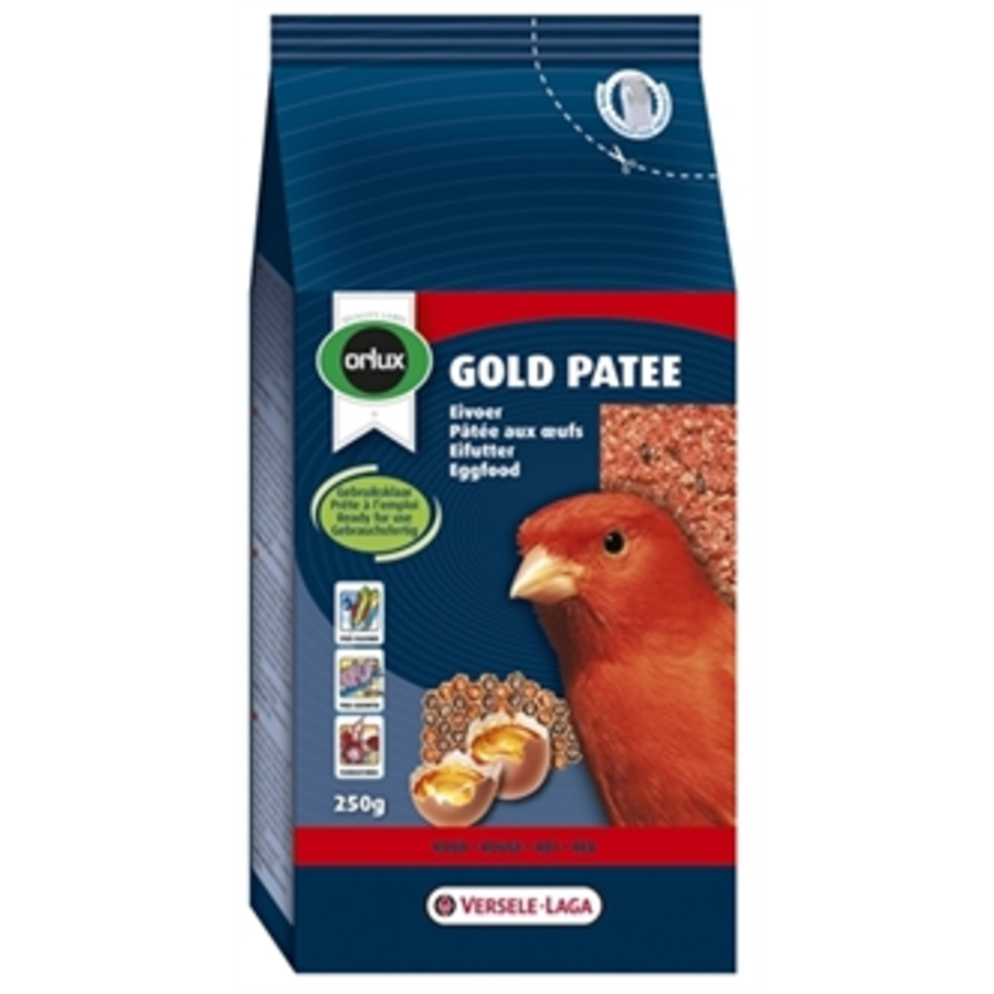 Orlux Gold Patee Rood eivoer 250 gram