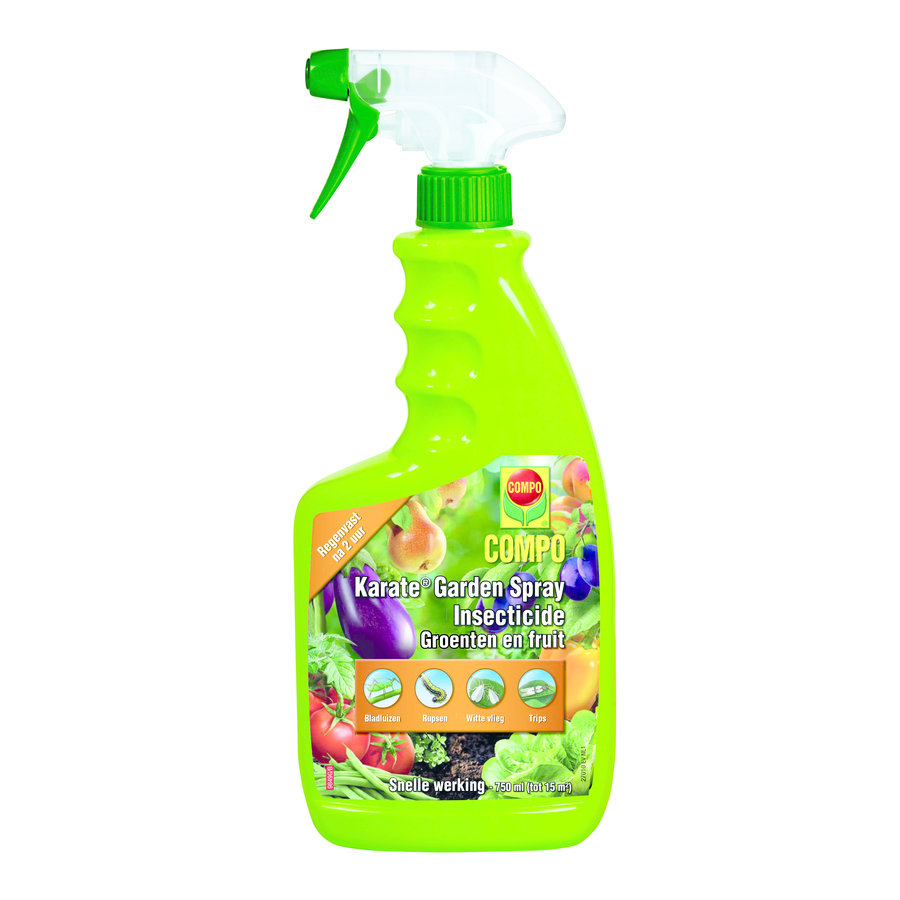 Insectenbestrijder Karate Groenten en Fruit Spray 750 ML