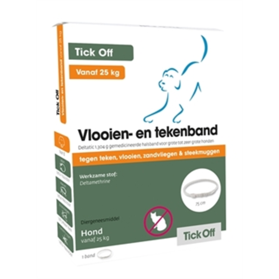 Tick Off Tekenband voor honden