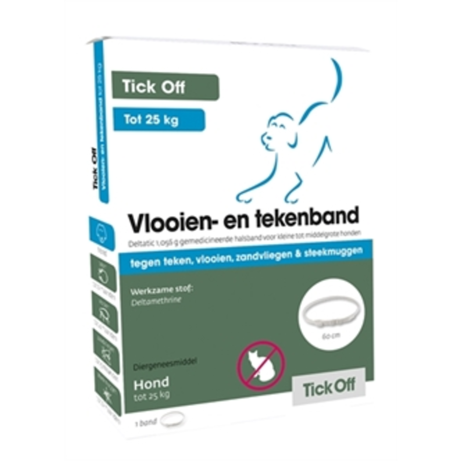 Tick Off Tekenband voor honden