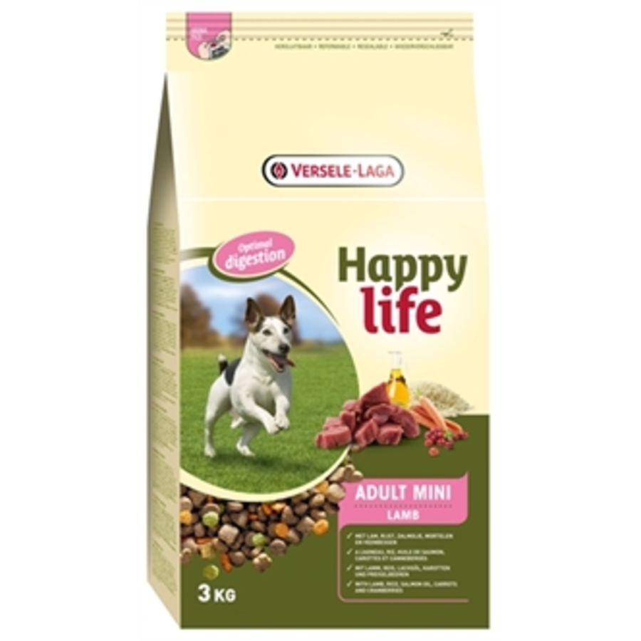 Happy Life Adult Mini Lamb 3KG