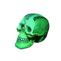 Dia de los Muertos schedel aquarium ornament | glow in the dark