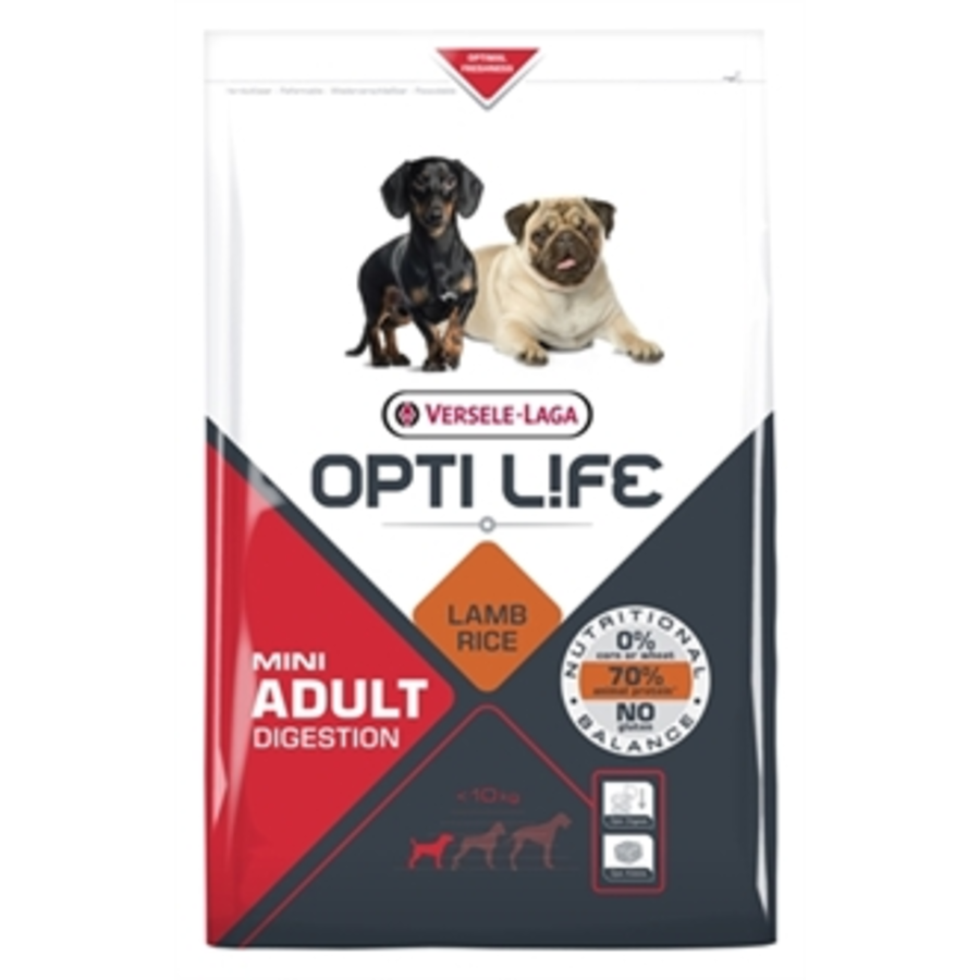 Opti Life Adult Digestion Mini 2,5KG