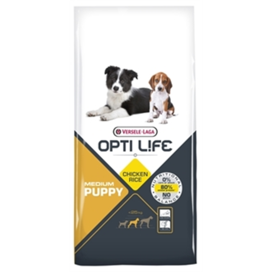 Opti Life puppy medium 12,5KG