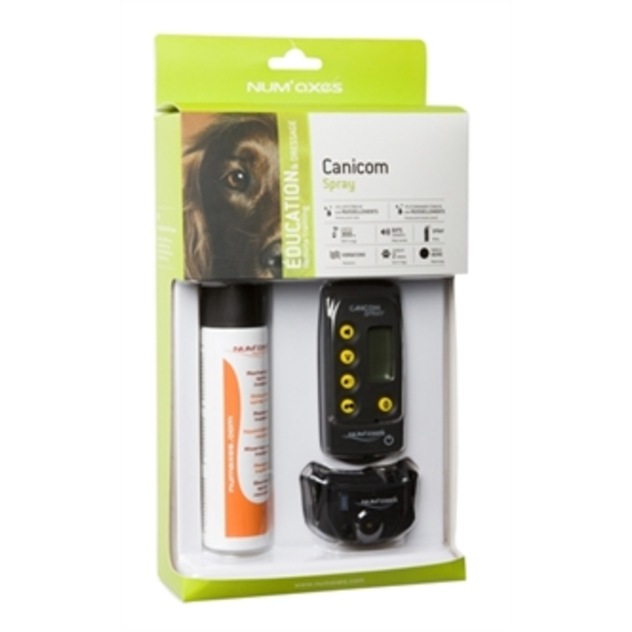 Canicom trainingsband met spray | 200 meter | piep, trilling en korte of lange spray