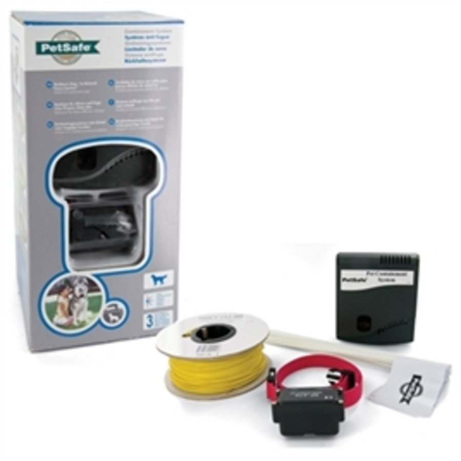 Kit omheining voor grote honden | onzichtbare omheining met 150 m draad