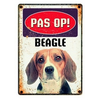 Waakbord PAS OP Blik Beagle