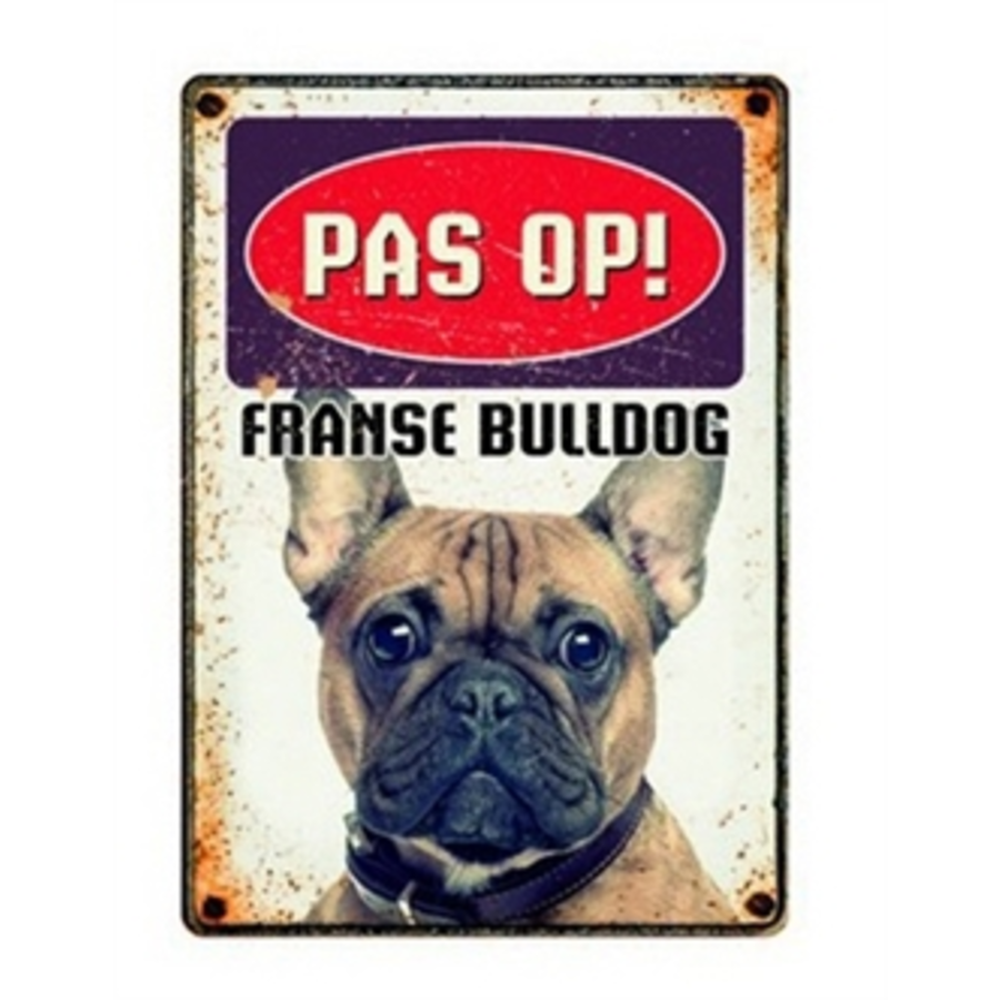 Waakbord PAS OP Franse Bulldog