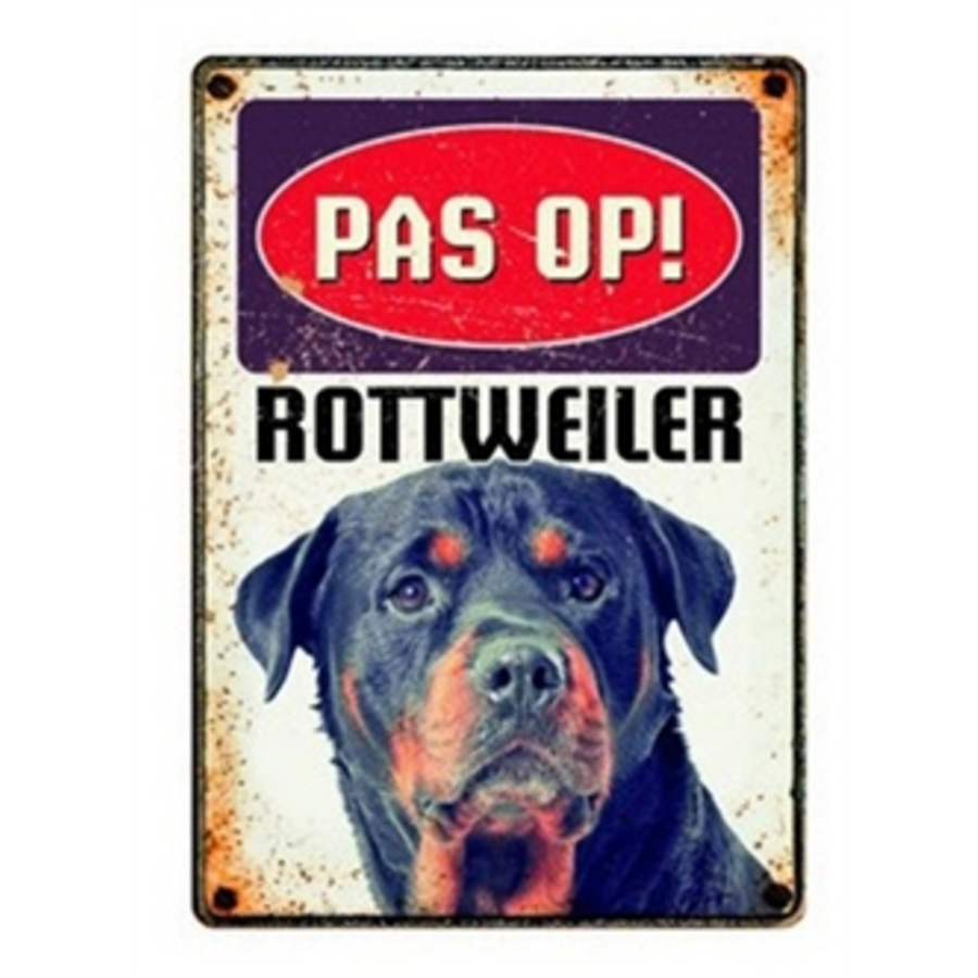 Waakbord PAS OP Rottweiler