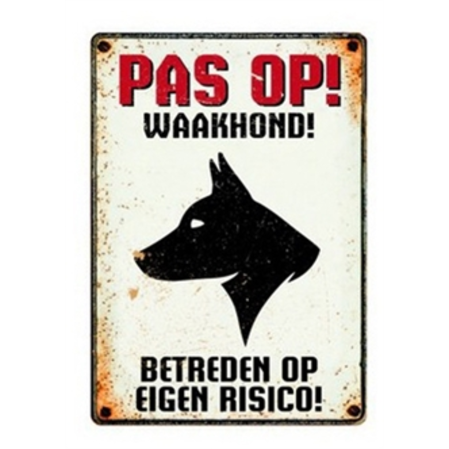 Waakbord PAS OP Waakhond