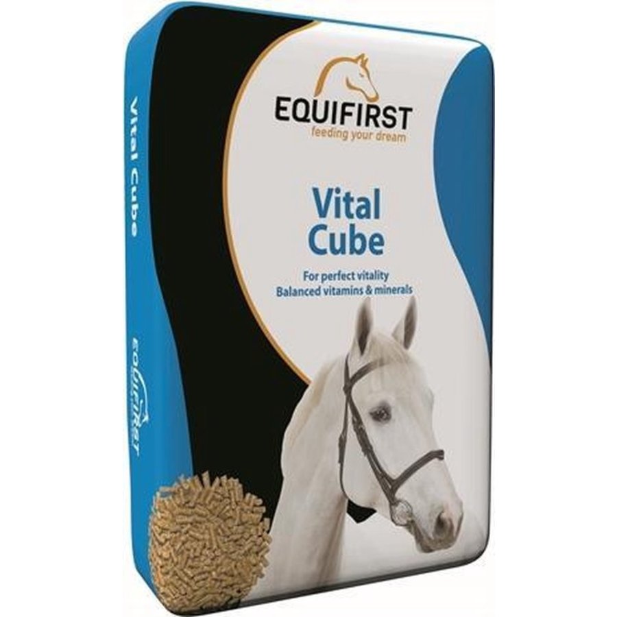 Active Cube vezelrijke sportkorrel voor actieve paarden en pony’s | 20 kg