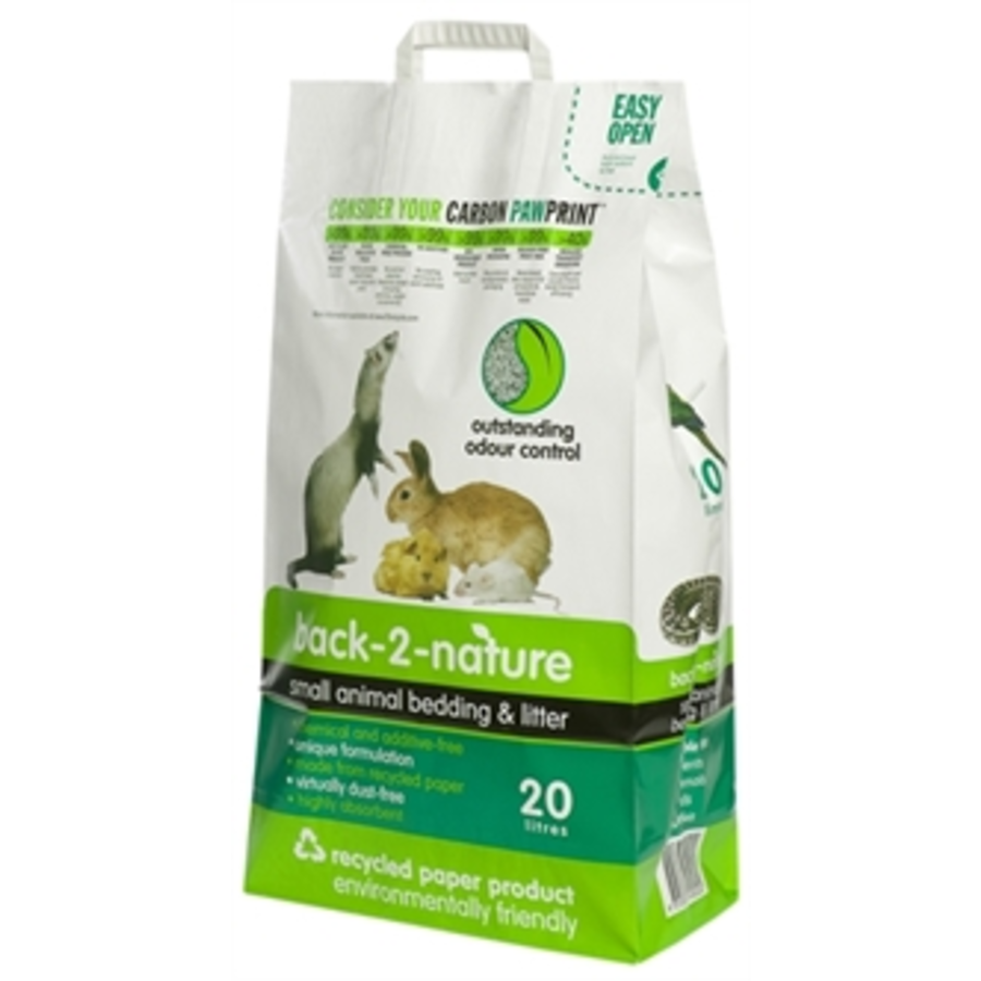 Bodembedekking gerecycled papier 30 liter