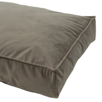 Velours Lounge Cushion taupe