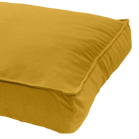 Velours Lounge Cushion Geel