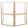 Indoor ren 4 panelen hout