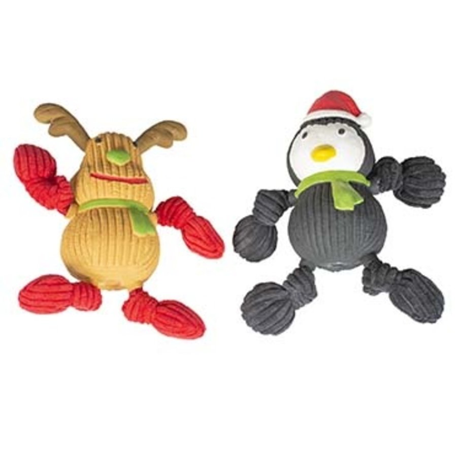 Xmas latex rendier & pinguin assorti