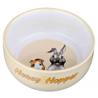 Honey & Hopper Keramische voer & waterbak