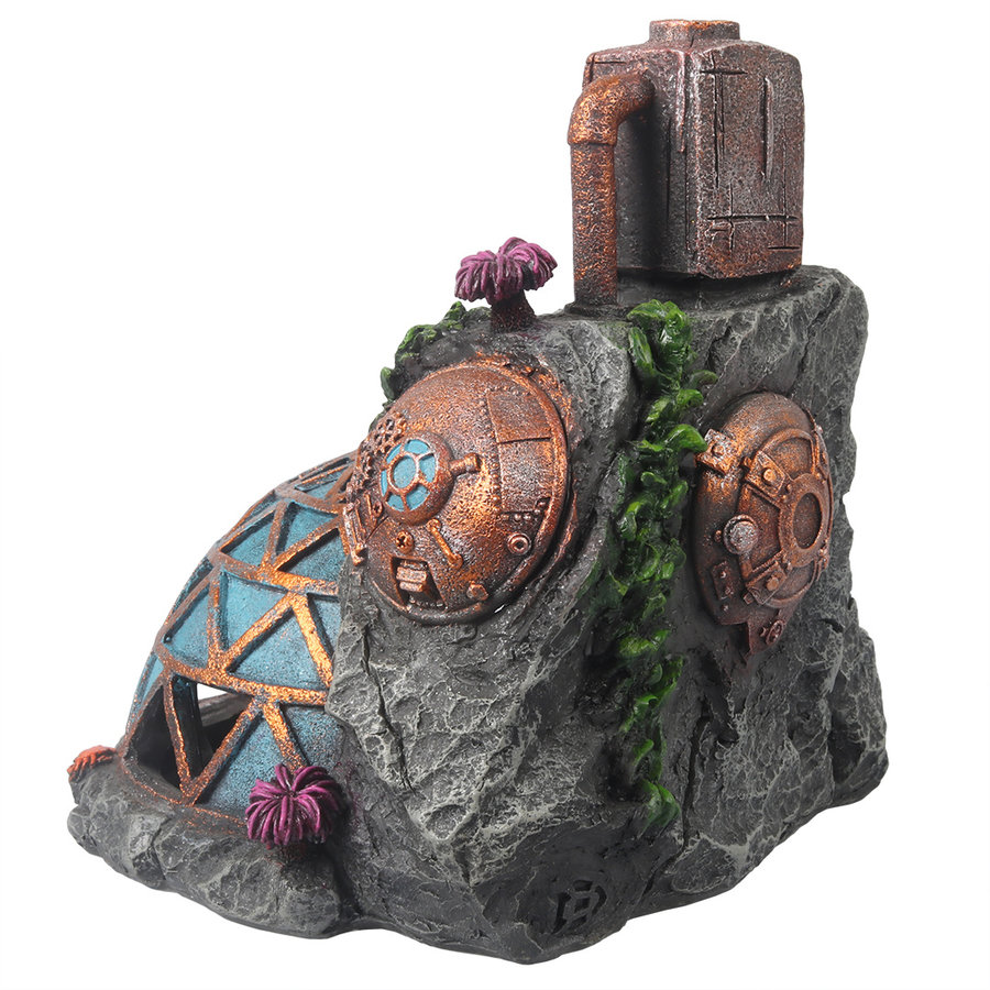 Steampunk base aquariumornament