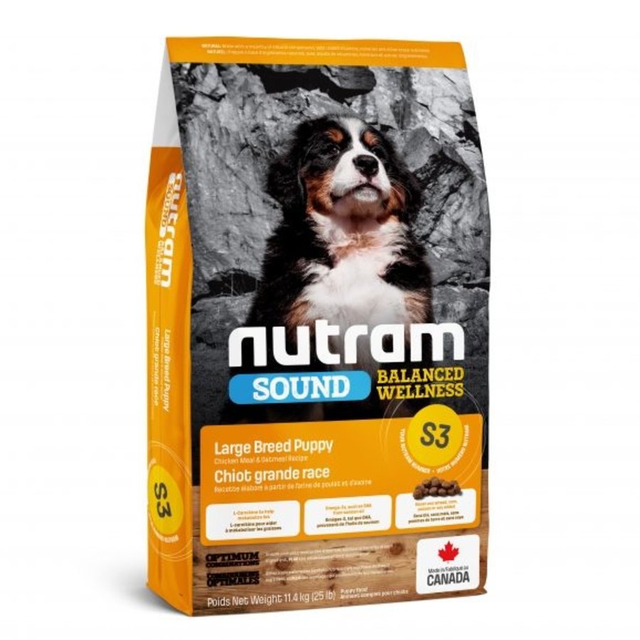 Large Puppy S3 hondenvoer voor pups van grote rassen 11,4 kg