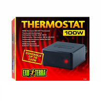 Terrarium thermostaat AAN/UIT 100 W | 300 W – elektronische temperatuurregelaar met waterdichte sensor (20 – 35 °C)