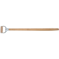 Houten schopsteel met D-grip