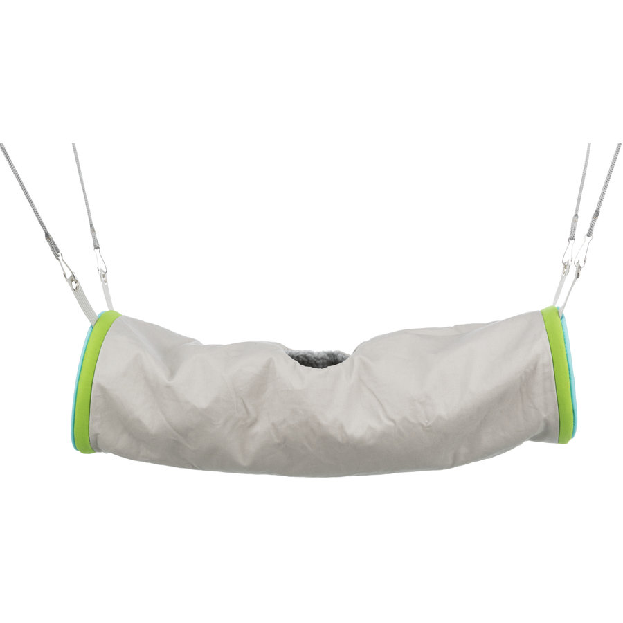 Relax-Tunnel hangend Ø14 x 45 cm voor fretten en ratten