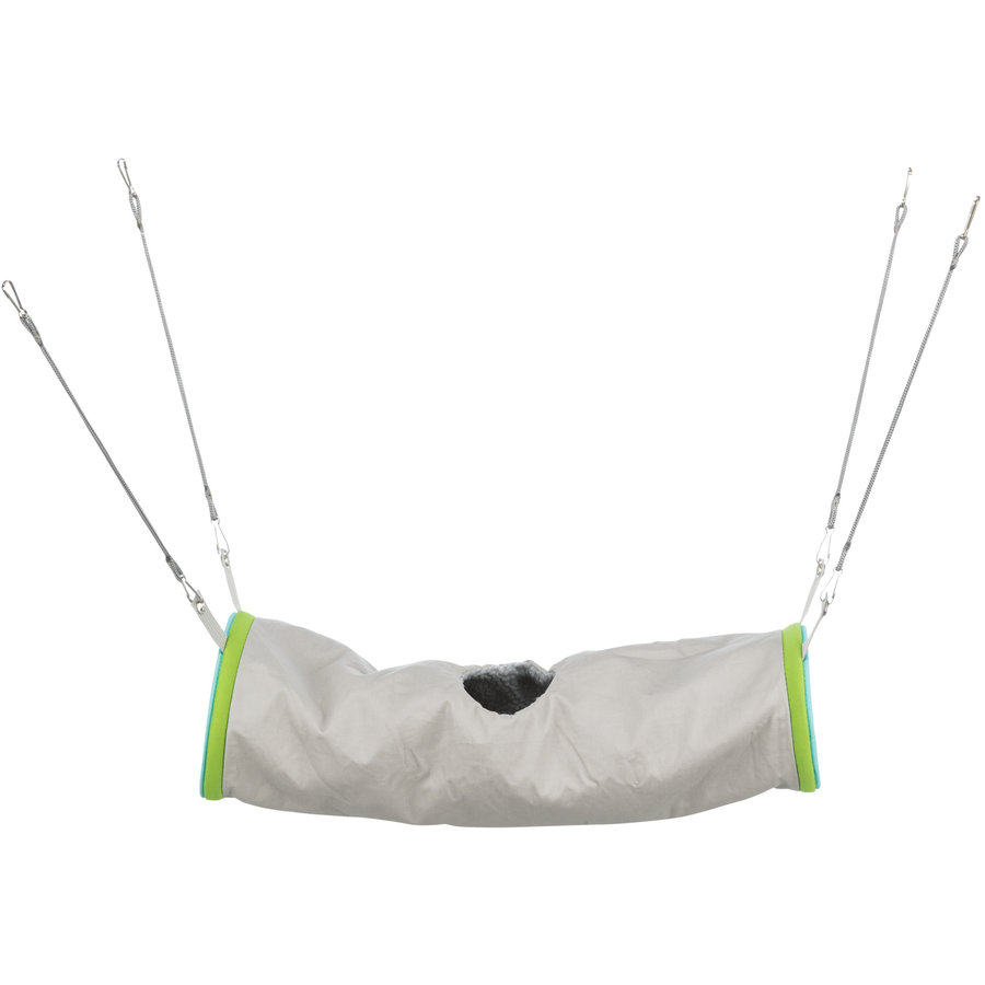 Relax-Tunnel hangend Ø14 x 45 cm voor fretten en ratten
