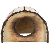 Houten huisje Mikkel voor kleine knaagdieren