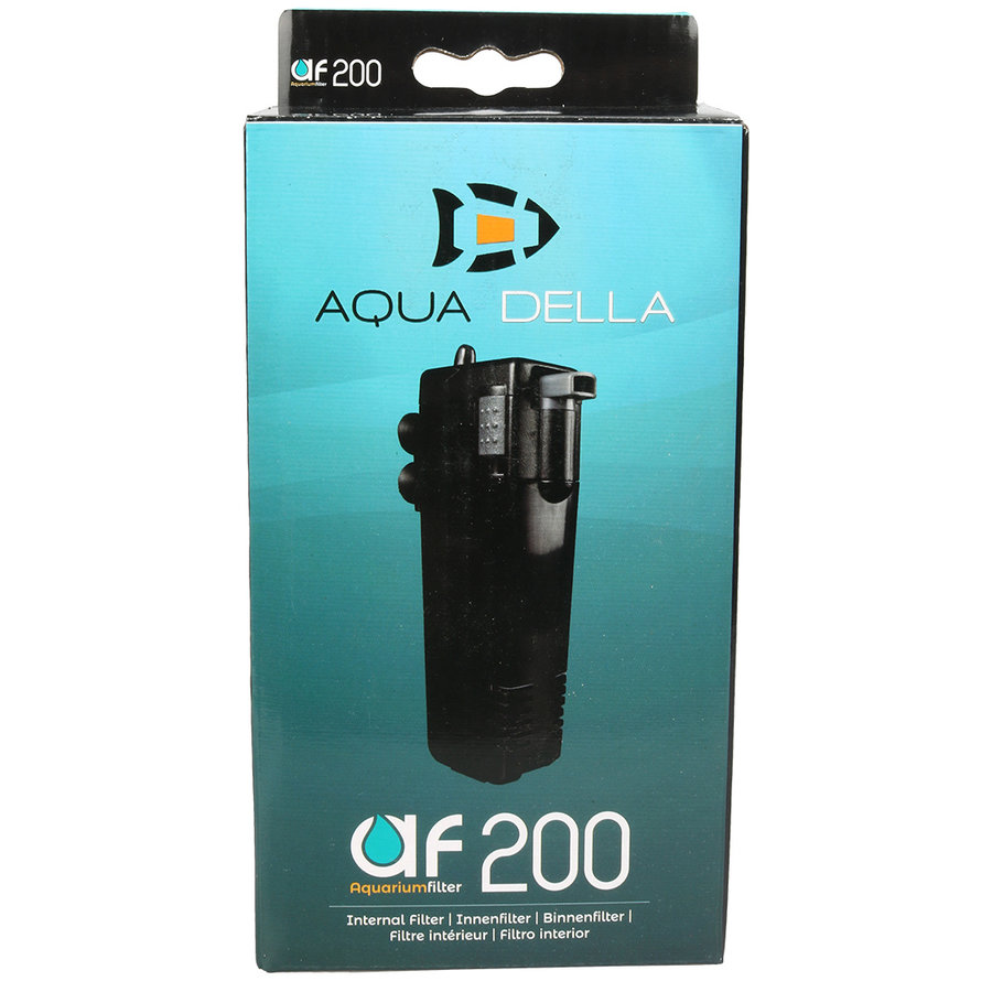 Urbyss interne aquariumfilter 150-200 l/u voor aquaria tot 80 liter 9,5x6x17 cm