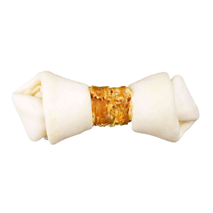 Denta Fun Knotted Chicken Chewing Bone