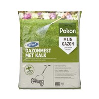 Gazonmest met kalk 3-in-1
