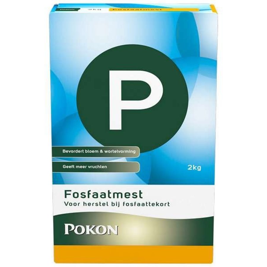 Fosfaatmest 2 kg voor wortelgroei, bloei en vruchtvorming