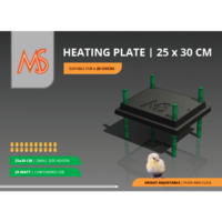 Warmteplaat voor kuikens 25 x 30 cm