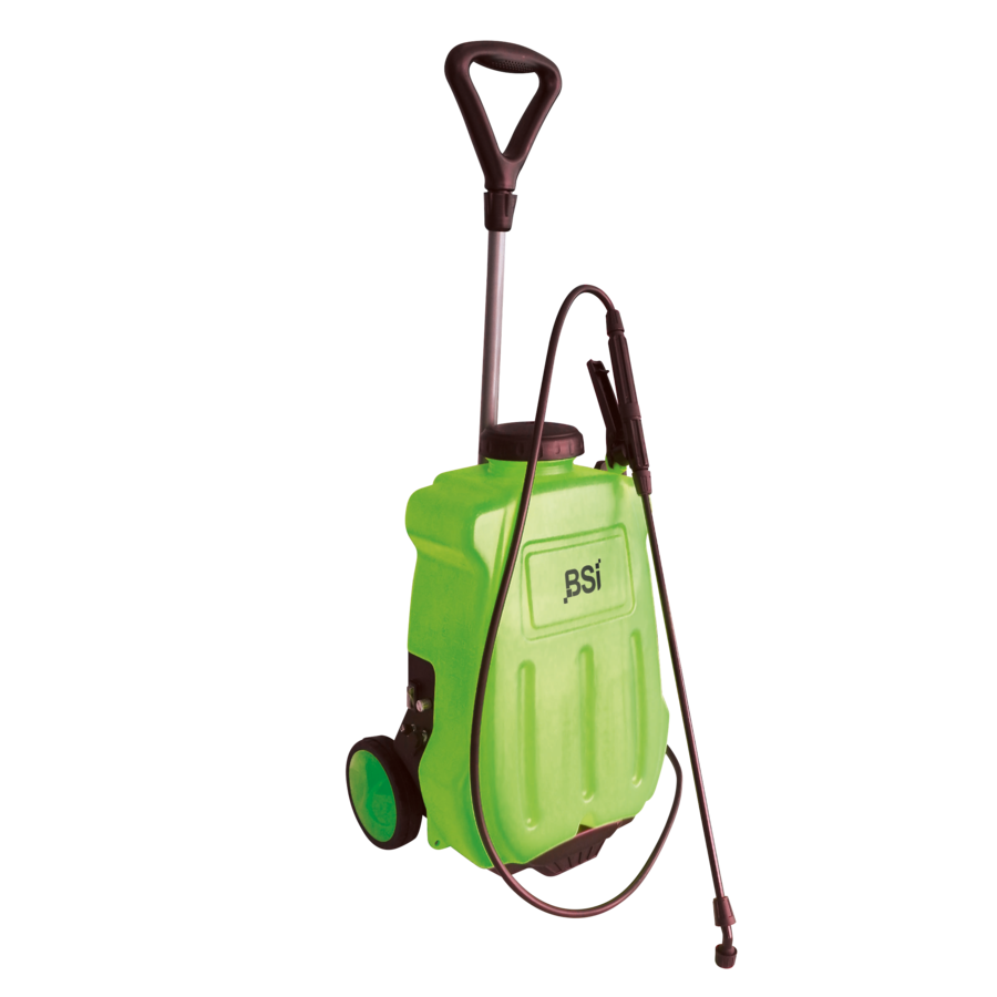 Accudrukspuit met afneembare trolley en 16 liter reservoir