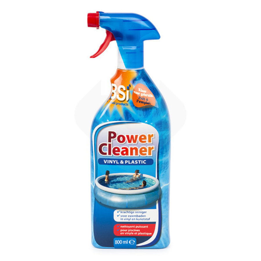 Power Clean Vinyl & Kunststofreiniger 800 ml voor zwembaden en spa’s
