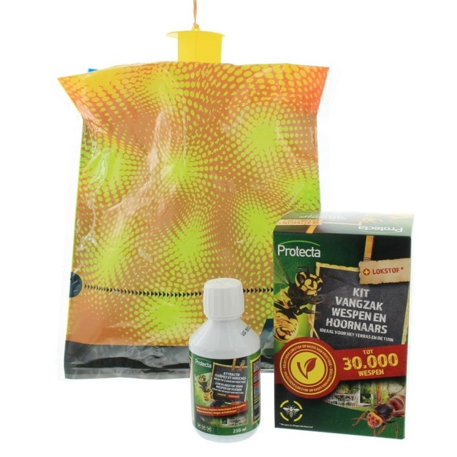 XXL wespenvangzak met lokstof 250 ml | selectieve val tot 30.000 wespen