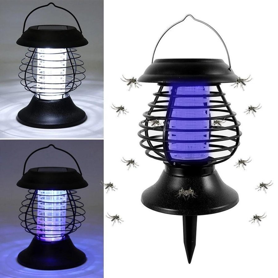 Tuinlamp / prikspot Anti-muggenlamp Op Zonne-energie 22 Cm