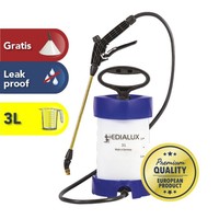 Druksproeier 3 liter met 37 cm messing lans