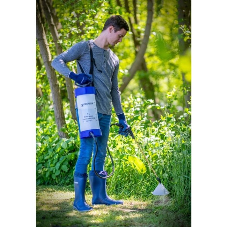 Druksproeier 3 liter met 37 cm messing lans
