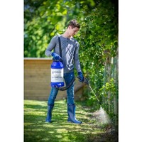 Saphir 5 druksproeier 5 liter met drukmeter en messing lans