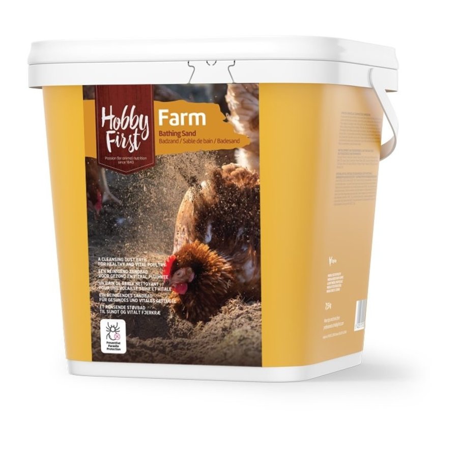 Vermindering Sympathiek Vermeend HobbyFirst Badzand voor kippen 7,5 kg - Junai.nl