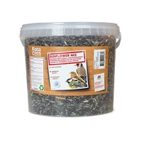 Gestreepte  zonnebloempittenmix 2,5KG  in emmer