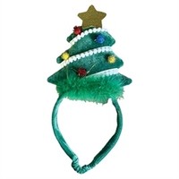 Diadeem kerstboom met slinger