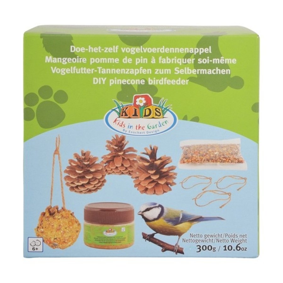 Doe-het-zelf vogelvoer dennenappels | Giftbox