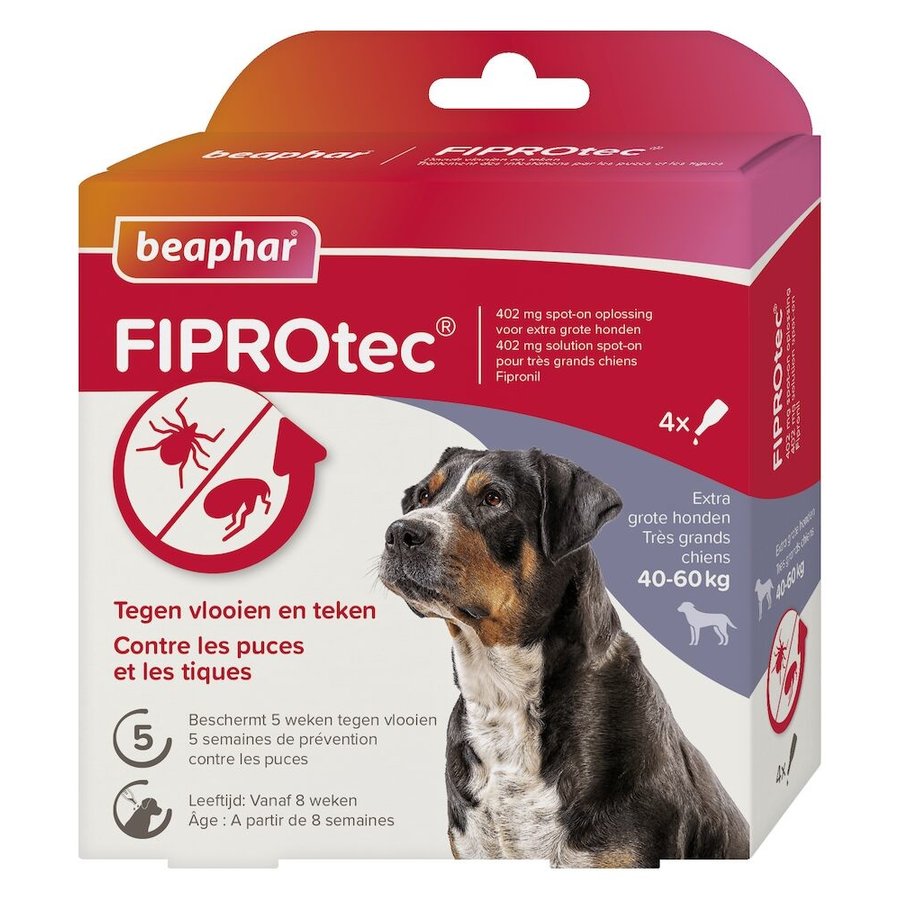 FIPROtec Spot-On Hond | tegen vlooien en teken
