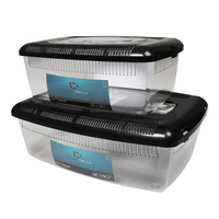 Platte Pet Keeper dierenbox laag model voor kleine dieren Low L | Low XL