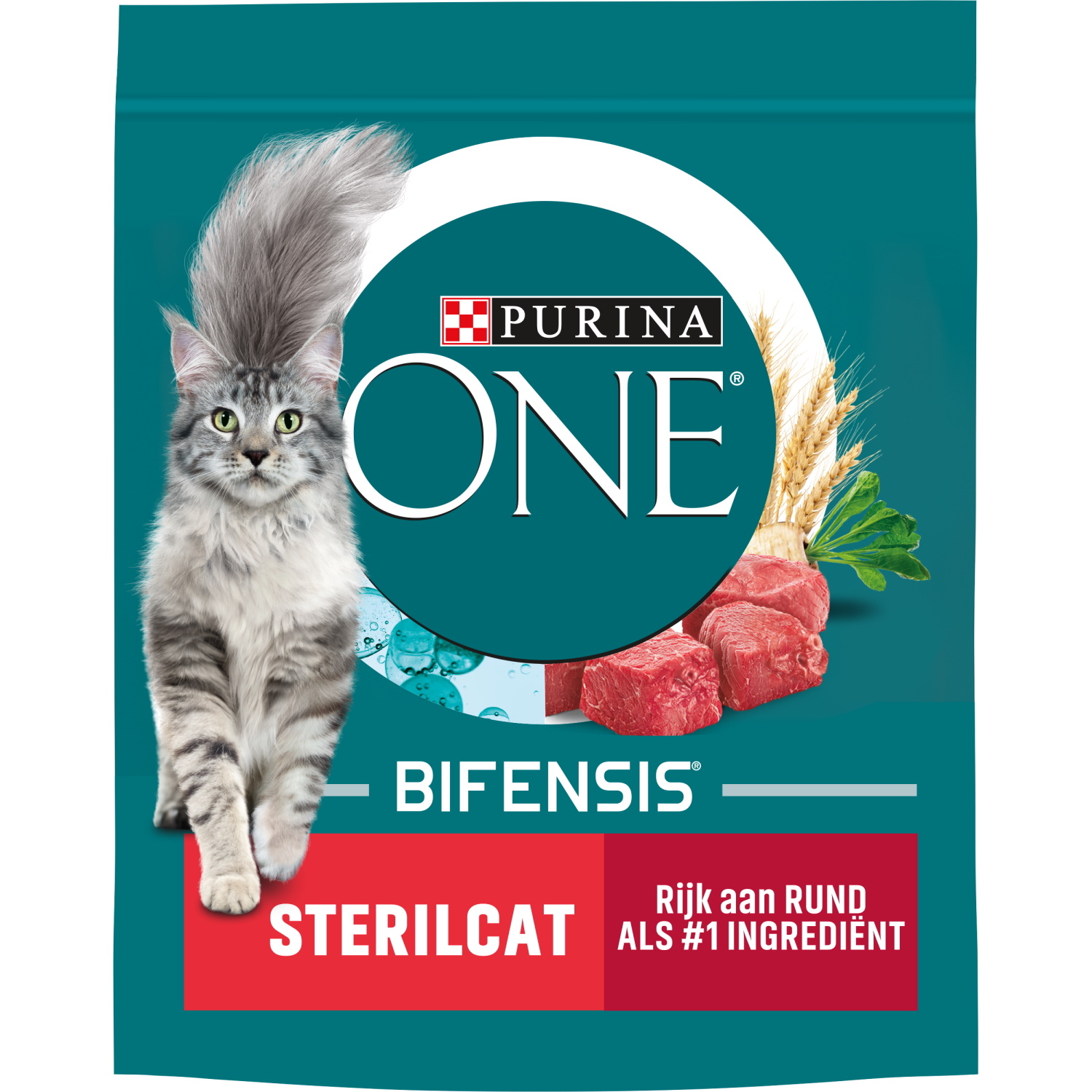 Purina One Adult Sterilcat Rund & Granen 800gr