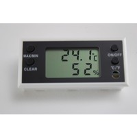 Digitale broedthermometer-hygrometer voor broedmachines 7 x 3,5 x 1,5 cm