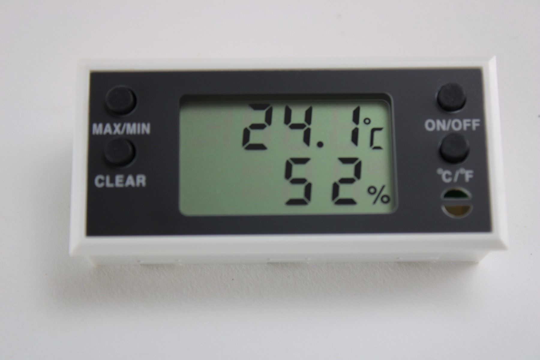 MS Digitale Broedthermometer-Hygrometer