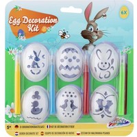 Tiendelige Paasei decoratie set | met 4 kleuren